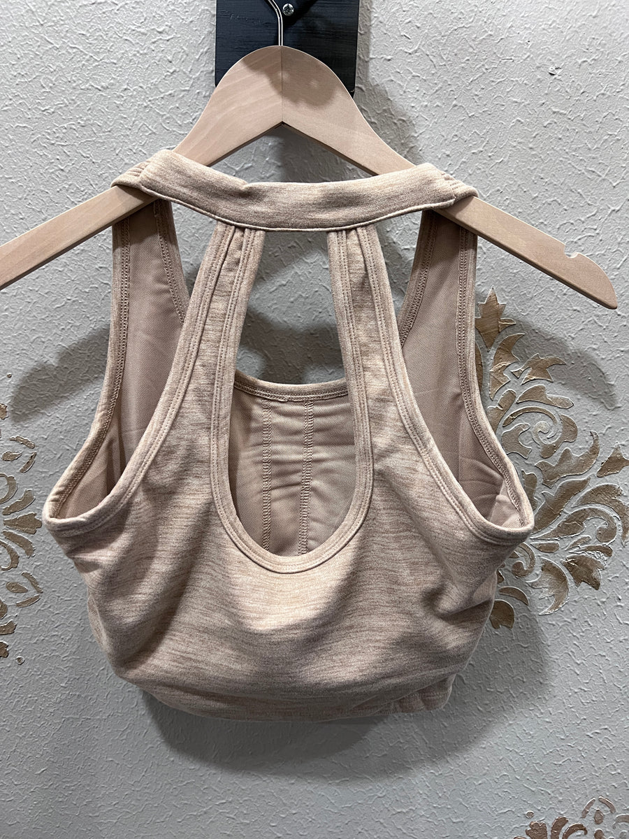 Jackie Athletic Bralette with Back Cutout Detail