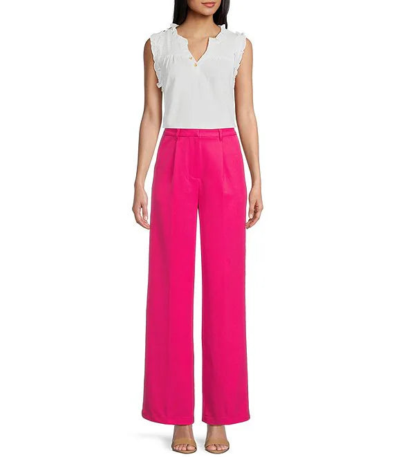 Constantine High Waisted Wide Leg Dress Trouser Pants