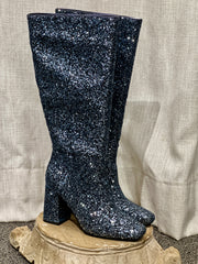 Corkys YOLO Tall Glitter Boots