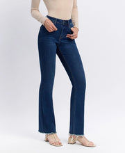 Tumbleweed High Rise Fray Hem Bootcut Jeans