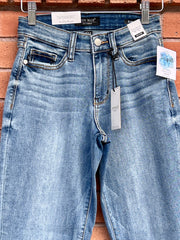 Depp Midrise Cuffed Slim Denim Jeans