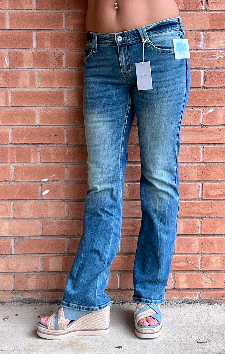 Shotgun Low Rise Bootcut Jeans