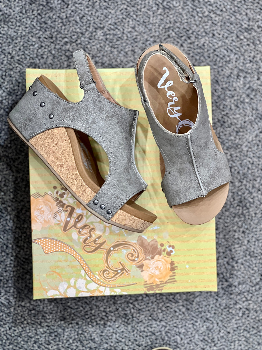 Isabella Cork Wedge Sandal