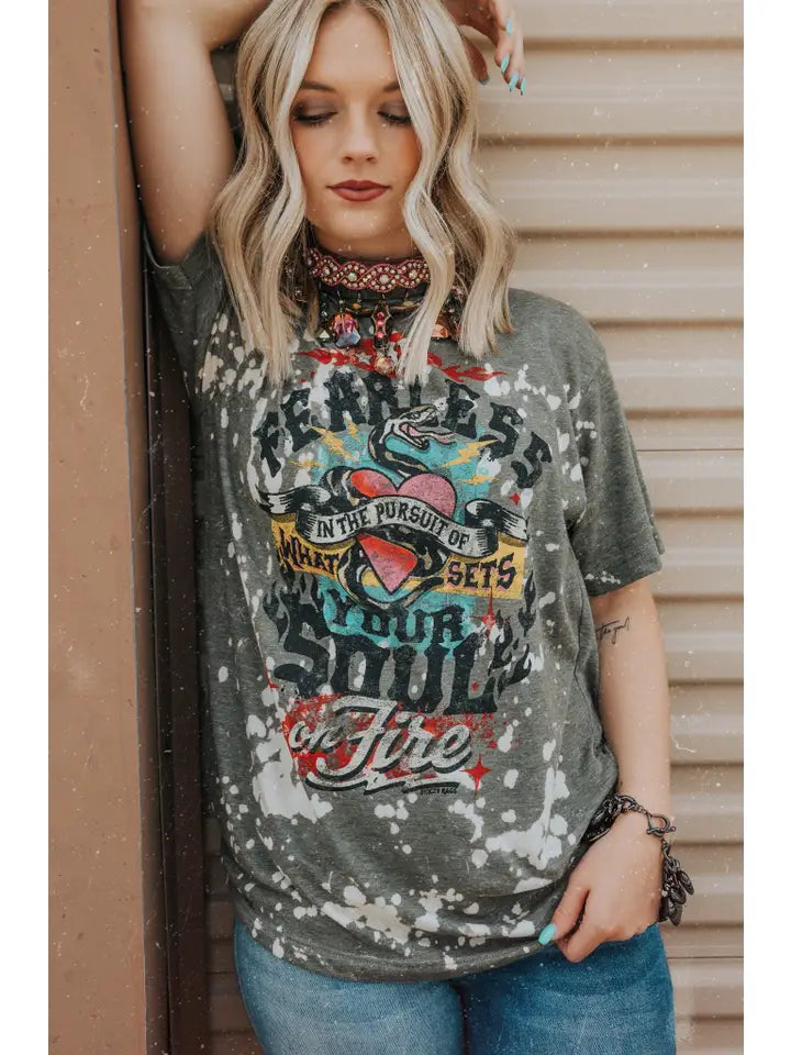 Soul on Fire Tee by One24 Rags