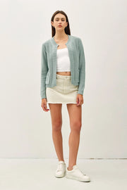 Patti Round Neck Knit Cardigan