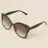 Sheba Sleek Modern Super Cat Eye Sunglasses