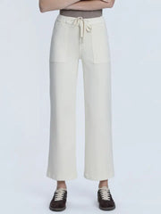 Vanilla Ice High Rise Ecru Baggy Wide Leg Jeans