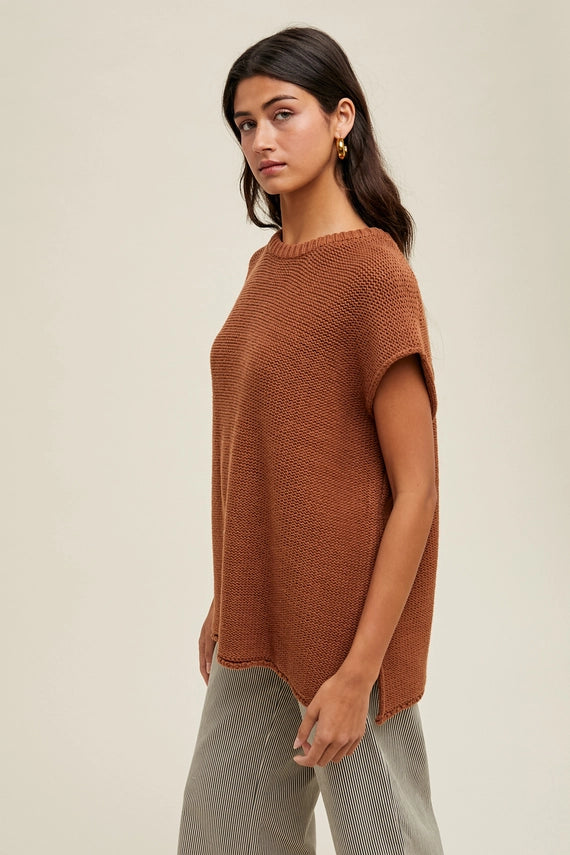 Renleigh Oversized Sleeveless Sweater