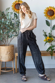 Indira Washed Terry Jogger Pants