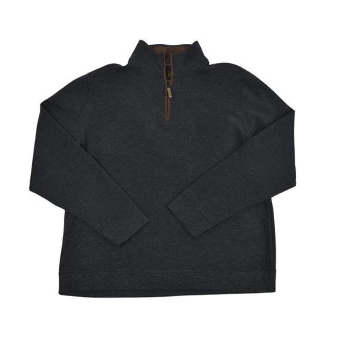 Joseph Men's Cashmere Soft Touch 1/4 Zip Long Sleeve Pullover