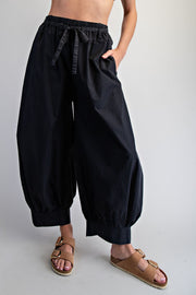 Bollywood Tie Waist Balloon Harem Pants