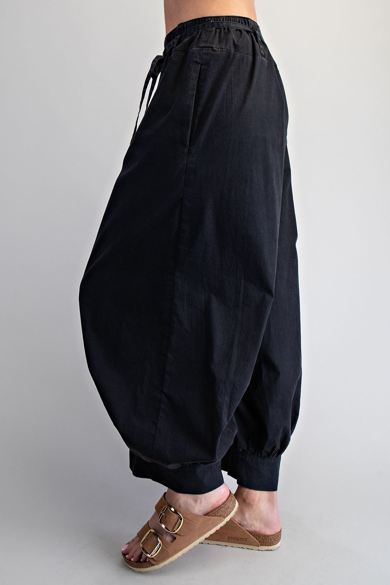 Bollywood Tie Waist Balloon Harem Pants