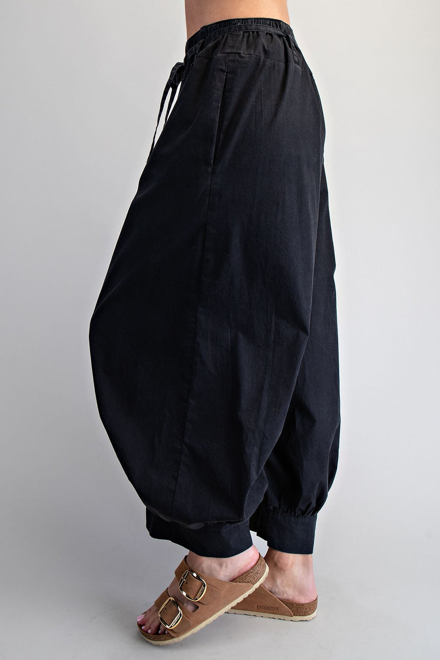 Bollywood Tie Waist Balloon Harem Pants