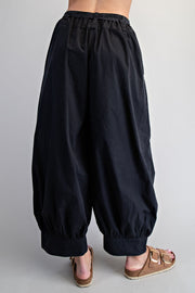 Bollywood Tie Waist Balloon Harem Pants