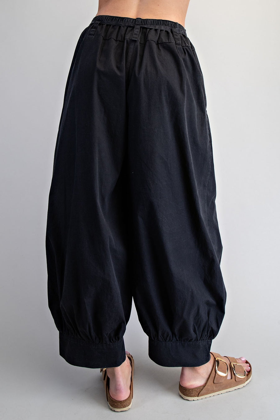 Bollywood Tie Waist Balloon Harem Pants