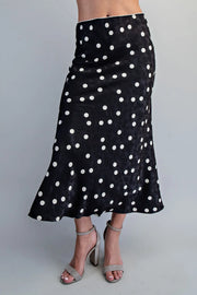Paula Polka Dot Maxi Skirt