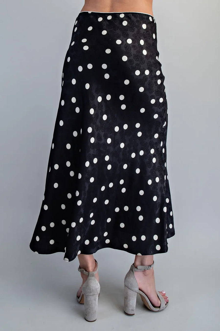Paula Polka Dot Maxi Skirt