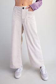 Upton Corduroy Straight Leg Pants