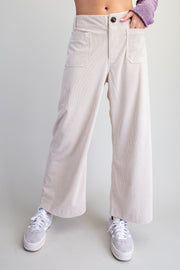 Upton Corduroy Straight Leg Pants