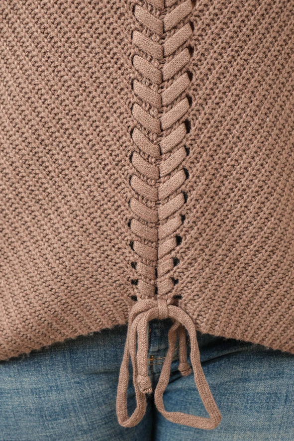 Gilmore Laced Front Sweater
