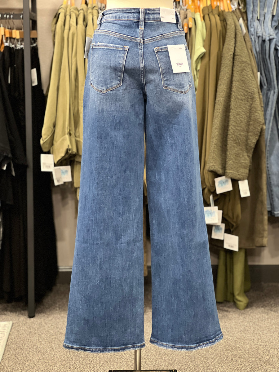 Gunsmoke High Rise Trouser Wide Leg Jeans