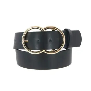 Tillie Thick Double Ring Belt