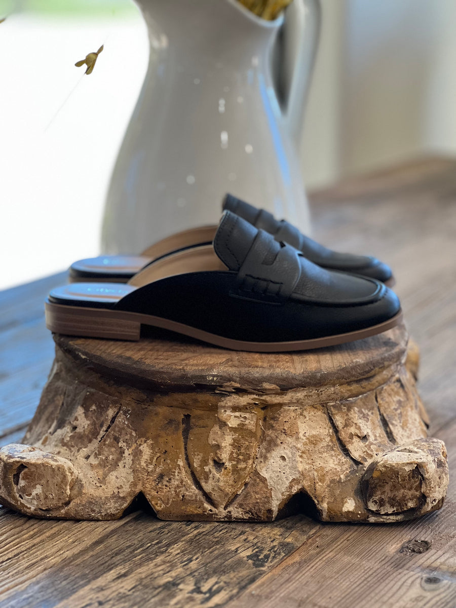 Perks Loafer Mule Slide Shoe