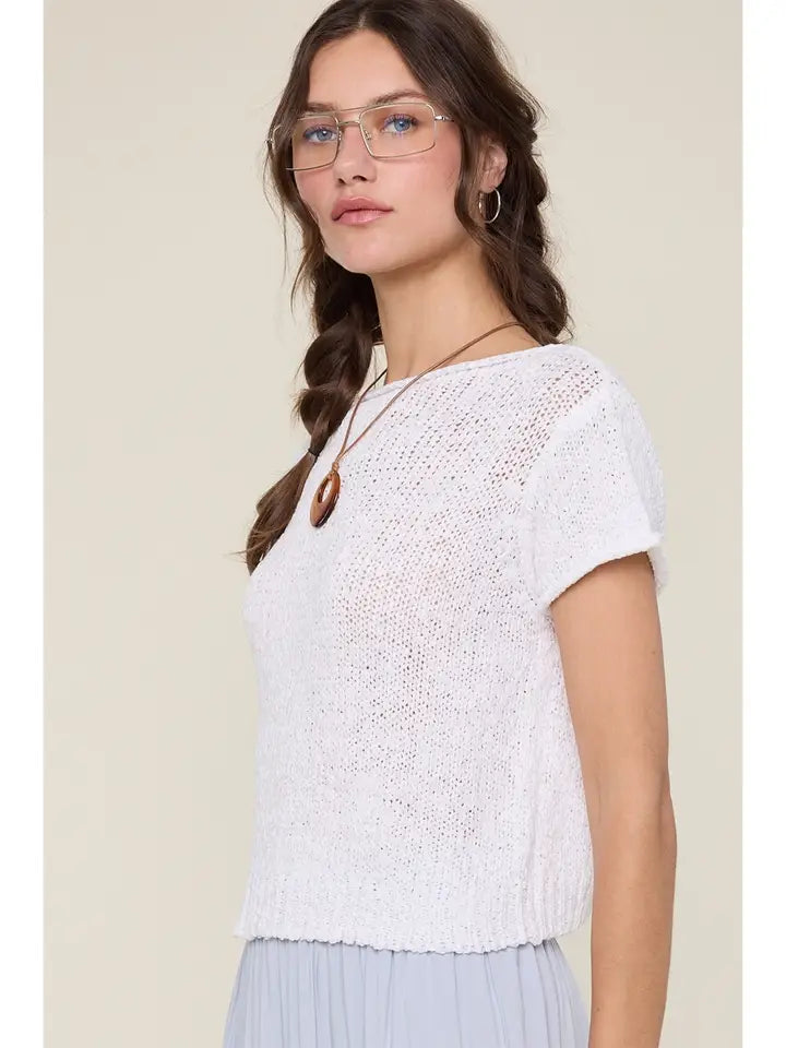 Rayne Lightweight Knit Sweater Top