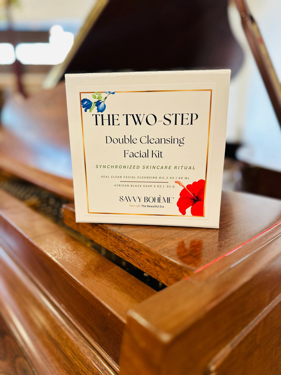 Two-Step Double Cleansing Facial Kit - Savvy Boheme
