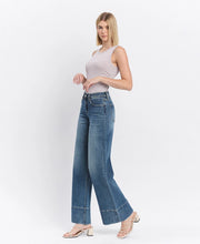 Solstice High Rise Trouser Wide Leg Jeans