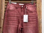 Fleetwood 90's Vintage Crop Flare Colored Denim Jeans