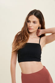 Jaci Seamless Ribbed Bralette Bandeau