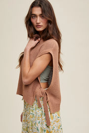 Randee Oversized Sleeveless Sweater-Vest