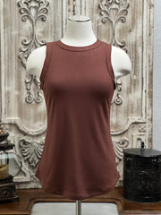 Simber Reverse Stitch Band Tank Top