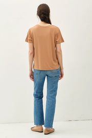 Alena Classic V-Neck Short Sleeve Modal Tee