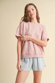 Skylar Short Sleeve "Un"Sweatshirt