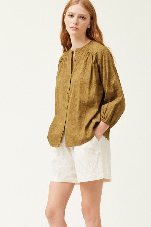 Sophie Cotton Gauze Pull On Shorts