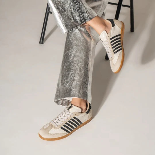 Stevie - BLACK - Casual Sneaker by Shu Shop