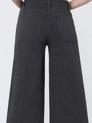 Mafia High Rise Extreme Pinstripe Wide Leg Pants