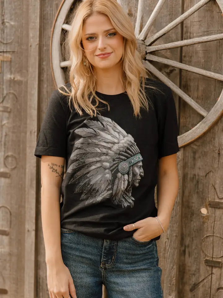 Spirit of the Plains Indian Graphic Tee