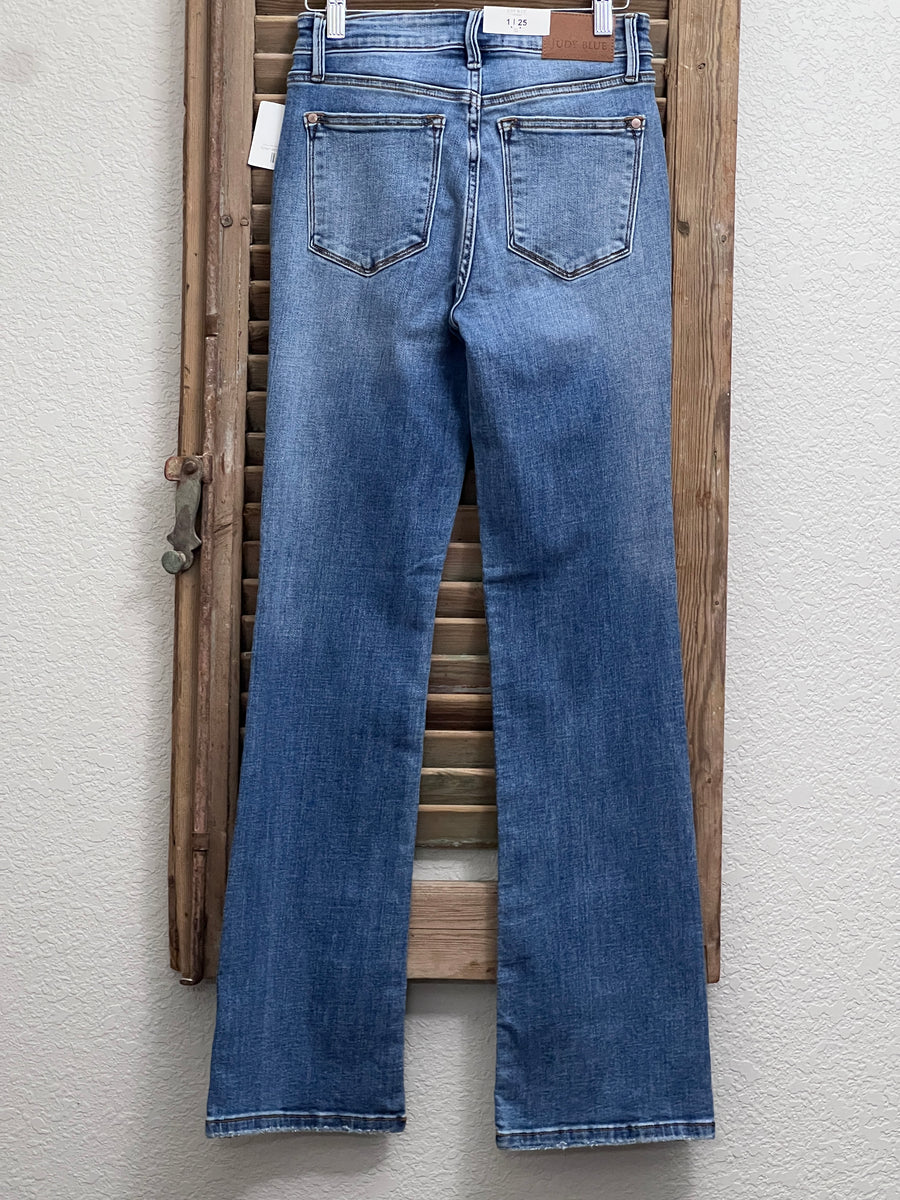 Scoot Mid Rise Vintage Bootcut Denim Jeans