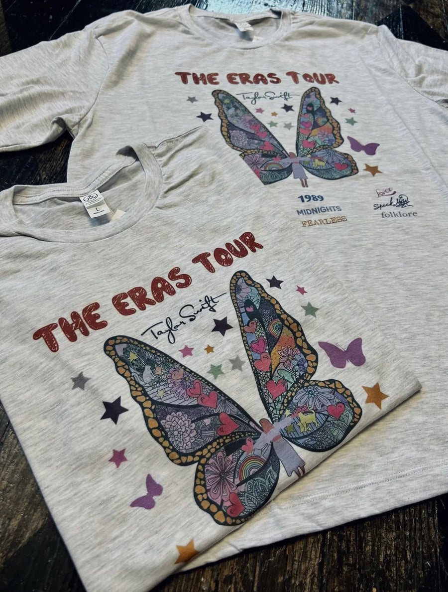 Taylor Swift “The Eras Tour” Butterfly Graphic Tee