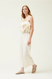 Blossom Ruffle Gauze Jumpsuit