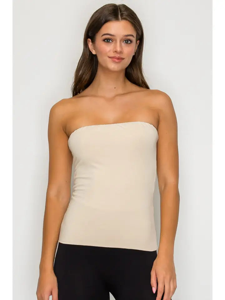 Keller Double Layered Long Tube Top