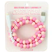 Hotline Beaded Phone Charging Cable