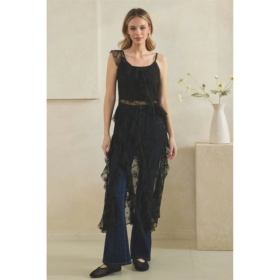 Jill Lace Maxi Slip Dress
