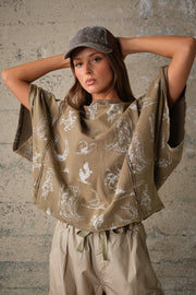 Buffalo Bill Mineral Washed Oversized Top