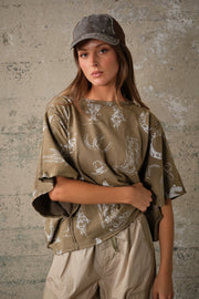 Buffalo Bill Mineral Washed Oversized Top