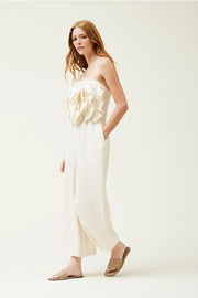 Blossom Ruffle Gauze Jumpsuit