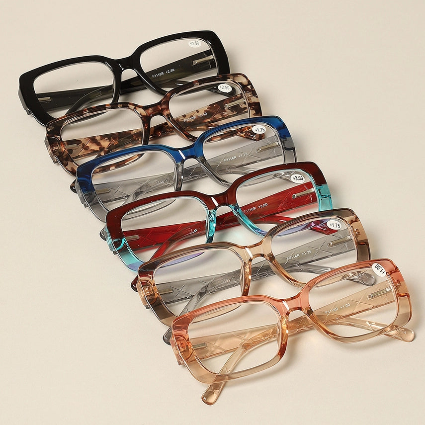 Women's Rectangle Frame Reading Glasses